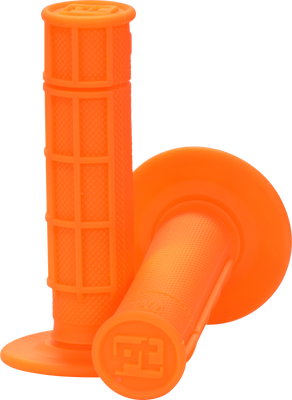 ProTaper Neon Orange 1/2 Waffle Grips – Customizable Powersports Handlebar Grips