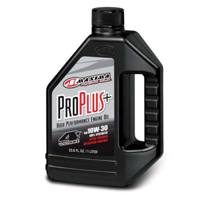 Maxima ProPlus+ 4T Full Synthetic 10W30 Engine Oil - 1 Quart for Powersports Engines