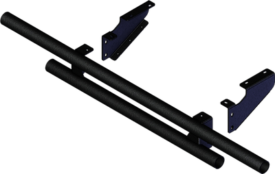 KFI 03-13 Yamaha Rhino 450-700 Double Tube Rear Bumper - Durable Powersports Accessory