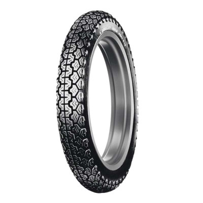 Dunlop K70 F/R Tire – 3.5-19 57P TT for Vintage Powersports Vehicles