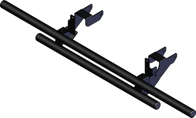 KFI 101360 Polaris Ranger 570 Double Tube Rear Bumper – Heavy-Duty Powersports Protection