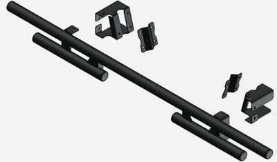 KFI 24+ Kawasaki Ridge/XR Rear Tube Bumper – Durable Steel Powder Coated Off-Road Bumper
