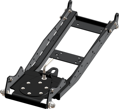 KFI Products Pro 2.0 UTV snow plow push tube assembly part 106300 in black powder coat steel