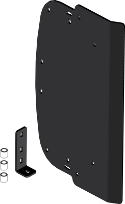 KFI Poly Plow Side Shield Part #106120 – Durable Steel Snow and Dirt Overflow Protection for KFI Pro-Poly Plow Blades