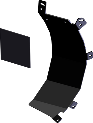 KFI Poly Plow Tapered Side Shield Passenger for Pro-Poly Blades Part 106115