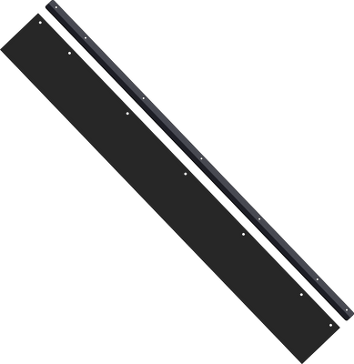 KFI 54-Inch Plow Flap Kit with All Mounting Hardware and Adjustable Snow Flap Edge Strip