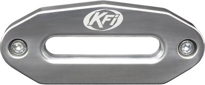 KFI Hawse Aluminum 6-inch Wide Polish for UTVs - Eliminates Cable Pinch with Synthetic Cable Compatibility