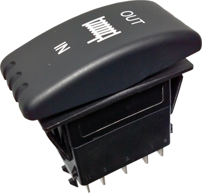 KFI UTV Dash Rocker Switch Kit UTV-DRS-K for Powersports Vehicles with 10 ft. Wiring Harness