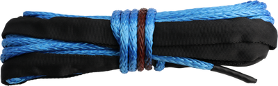 KFI Synthetic Cable 1/4 inch x 50 ft. - High Strength Dyneema Rope for Powersports