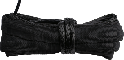 KFI Synthetic Cable 3/16 in. x 12 ft. Smoke - Heavy Duty Nylon Eye Guard with High Strength Dyneema