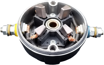 KFI U-Series Motor End Cap Black - Replacement Part for U45-R2, U5w-R2, SE45-R2, SE45w-R2 Winches