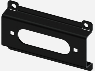 KFI Polaris Xpedition Roller Fairlead Conversion Bracket - Improve Winch Performance and Cable Longevity