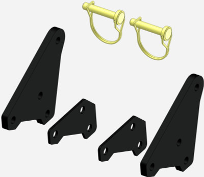 KFI 19+ Hisun 550X Striker / Axis X550 / X750 Plow Mount – Heavy Duty UTV Compatibility