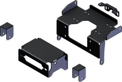 KFI 22+ Honda Talon 1000 R(RS)/X(XS) 4 Winch Mount - Durable Powder Coated Steel for Powersports