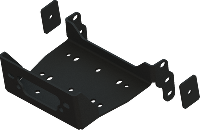 KFI 14+ Yamaha Viking and Wolverine Winch Mount - Durable Steel Powder-Coated Off-Road Accessory