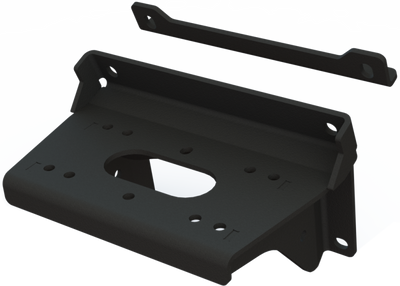 KFI PowerSports Winch Mount for Kawasaki Mule Pro-FX and Pro-DX (Part Number 101230)