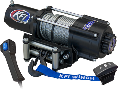 KFI UTV Series Winch 4500 lbs. - Heavy-Duty All-Metal Construction for Reliable Performance