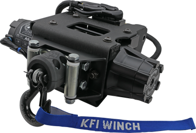 KFI Assault Series Winch 2500 lbs. with Steel Cable and Mechanical Braking System