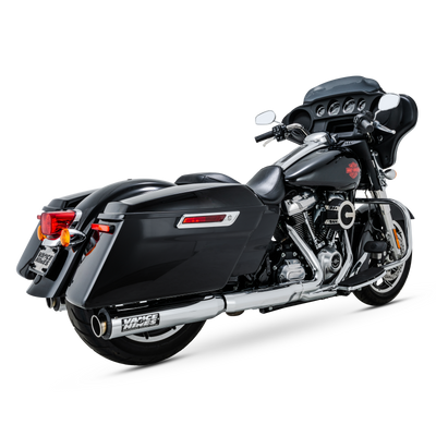 Vance & Hines Part 16721 Stainless 2-into-1 Upsweep Exhaust System for Harley-Davidson Touring Models
