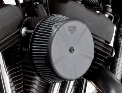Vance & Hines VO2 Skullcap Intake Cover for Harley Davidson Motorcycles