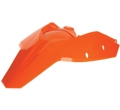Acerbis KTM XC-W/EXC450/530 Rear Fender Cowling - Orange, Part #2113830237