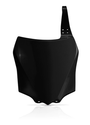 Acerbis Kawasaki KX85/ KX100/ KX112 Front Number Plate – Black, Part #2374050001
