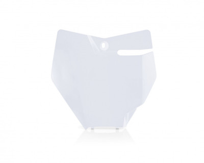 Acerbis 2685956811 Front Number Plate for KTM SX85/21-24 and GasGas MC85 – 20 White