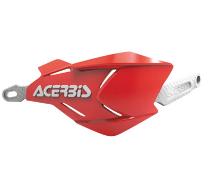 Acerbis X-Factor Handguard - Red/White for Extreme Enduro and Maxi-Enduro Riders