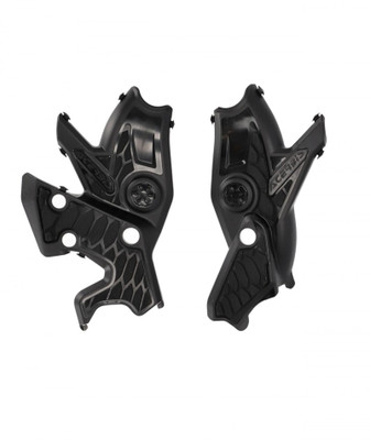 Acerbis 19+ Yamaha Tenere 700 Frame Guards - X-Grip in Black