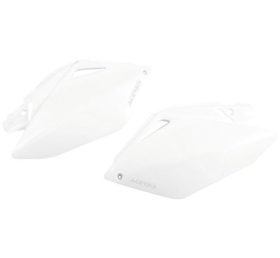 Acerbis Honda CRF250R 2006-2009 Side Panels in White - Durable Injection-Molded Design