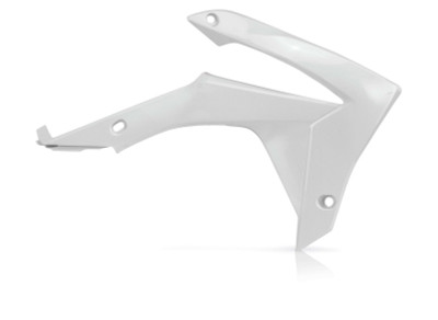 Acerbis 14-17 Honda CRF250R/CRF450R Radiator Shroud in White – Original Factory Shape, Easy Mounting