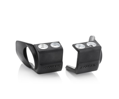 Acerbis 21+ Fantic and 02+ Yamaha YZ/FX/X/YZF/WR250F/450F Fork Shoe Protectors - Black