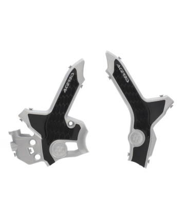 Acerbis 21+ Honda CRF300L Frame Guard with X-Grip - Gray/Black