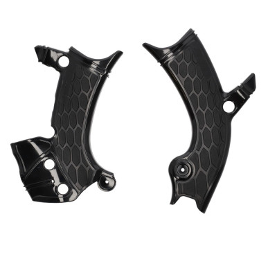 Acerbis 23+ Yamaha YZ450F Frame Guards - X-Grip Black