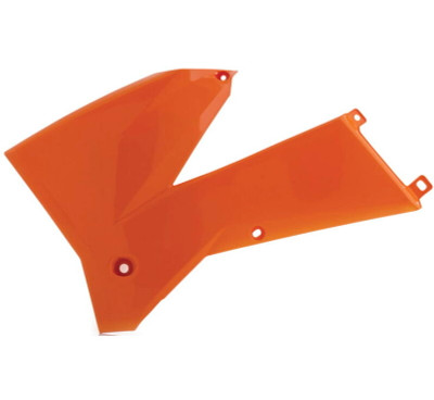 Acerbis 05-07 KTM EXC/SX/XC and GasGas MXC Radiator Shroud in Orange - Part 2043670237
