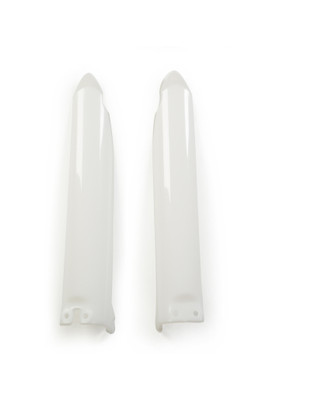 Acerbis Kawasaki KX125/250/500 Lower Fork Cover Set - Natural, Part #2115030147