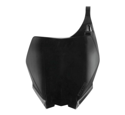 Acerbis Yamaha YZ/YZ250F/450F Front Number Plate - Black (Part #2042390001)