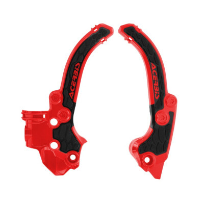 Acerbis 2024 KTM SX50 X-Grip Frame Guard - Red and Black
