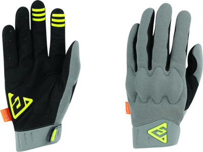 Answer Paragon Gloves Hyper Acid/Grey - 2XL for Powersports Racing and Riding