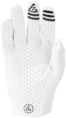 Answer Aerlite Youth Gloves White/Black Logo – Lightweight Powersports Performance