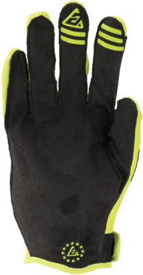 Answer Ascent Gloves Hyper Acid/Black – Lightweight Powersports Gloves for Maximum Comfort and Mobility