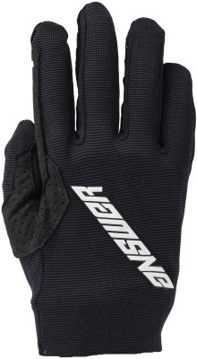 Answer Aerlite Gloves Black/White - Large | Lightweight Powersports Glove for Superior Comfort and Mobility
