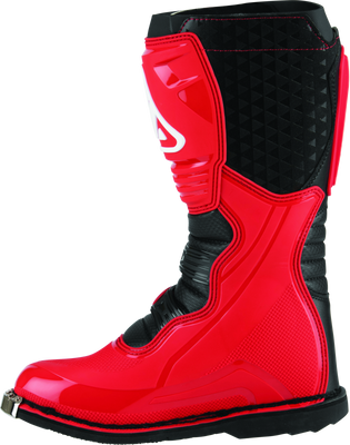 Answer AR1 Motocross Boots Black/Red Size 7 – Lightweight, Durable, and Protective