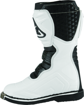 Answer AR1 Youth Motocross Boots Black and White – Part Number 446647