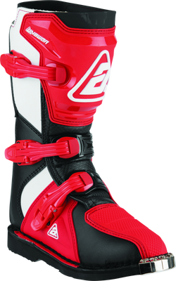 Answer AR1 Youth Motocross Boots - Black/Red, Part Number 446645