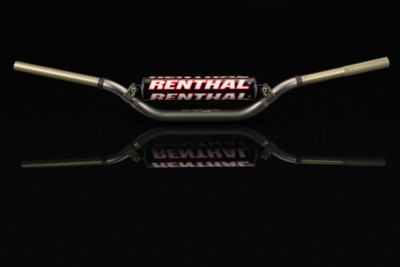 Renthal Twinwall Handlebar - Part Number 998-01-TG-02-185, Tanium Finish for Motocross Bikes