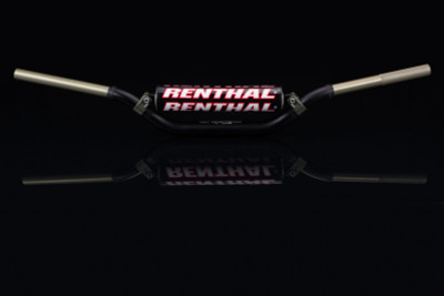 Renthal Twinwall MX Handlebar Part Number 998-01-BK-02-185 for Motocross Bikes