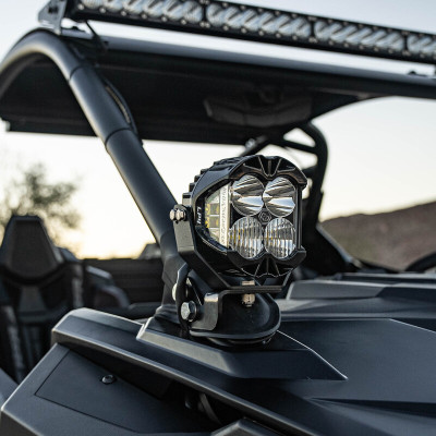 Baja Designs 20-24 Polaris RZR A-Pillar Light Kit - Powerful Off-Road Illumination