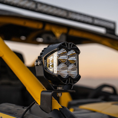 Baja Designs Can-Am Maverick R LP4 A-Pillar Kit - Enhanced LED Lighting for Powersports