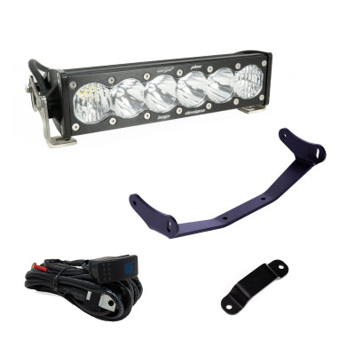 Baja Designs Can-Am Maverick R 10-inch OnX6+ Shock Tower Kit - Clear